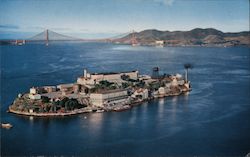 Alcatraz Island Federal Prision Postcard