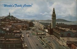 World's Trade Center - Ferry Building Postcard