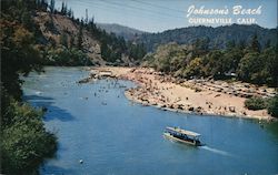 Johnson's Beach Guerneville, CA Postcard Postcard Postcard