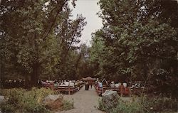 St Elizabeth's Summer Outdoor Church Postcard