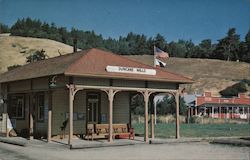 Historic Railroad Station Postcard
