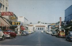 Business District Postcard