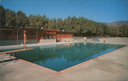 Swimming Pool, Furnace Creek Ranch Postcard