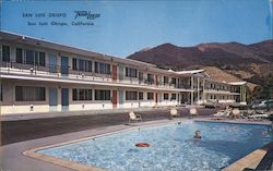San Luis Obispo TraveLodge Postcard