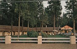 California's Unique Ranchito Motel Postcard