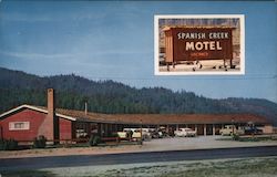 Spanish Creek Motel Quincy, CA Postcard Postcard Postcard