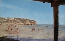 Beach Scene Avila Beach, CA Postcard Postcard Postcard