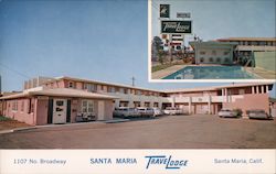 Santa Maria TraveLodge California Postcard Postcard Postcard