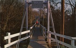 Swinging Bridge Postcard