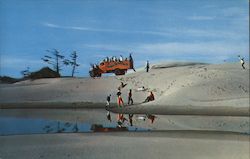 The Dune Scooters at Hauser - Sand Dune area Postcard