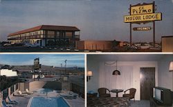 El PIzmo Motor Lodge Postcard