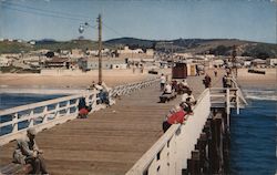 Pier at Pismo Beach California Ray Foster Postcard Postcard Postcard