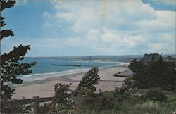 Sea Cliff State Park - Coastline and pier Postcard