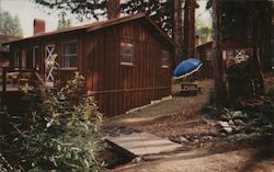 Merrybrook Lodge Housekeeping Cottages Boulder Creek, CA Postcard Postcard Postcard