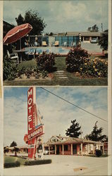 El Dorado Motel Salinas, CA Postcard Postcard Postcard