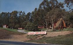 Cabana Holiday Resort Motel Salinas, CA Postcard Postcard Postcard