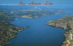 Osborn's San Antonio Lake Postcard