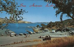 Osborn's San Antonio Lake facilities Postcard