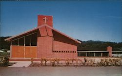 St. John's Catholic Church and Rectory Postcard
