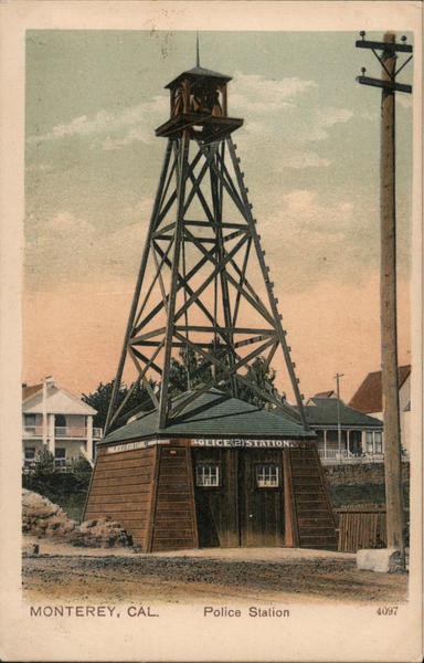 Police Station Monterey California