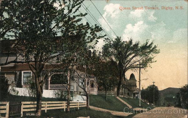 Queen Street Terrace Digby NS Canada Nova Scotia