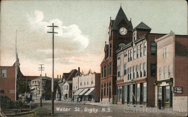 Water St Digby NS Canada Nova Scotia