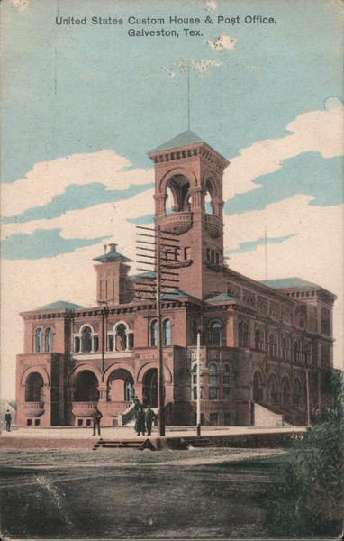 United States Custom House & Post Office Galveston Texas