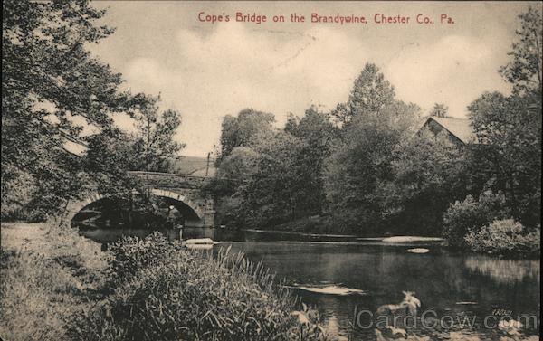 Cope's Bridge on the Brandywine Chester Pennsylvania