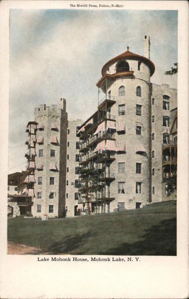 Lake Mohonk House Mohonk Lake New York