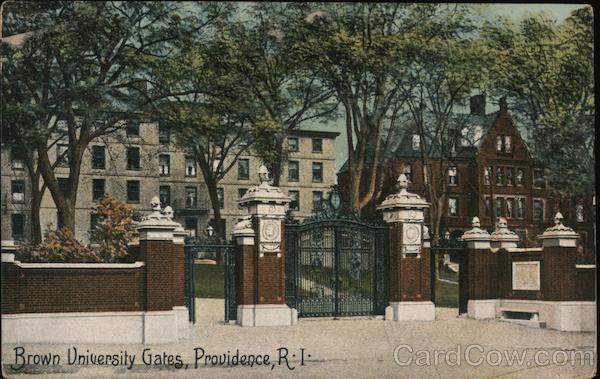 Brown University Gates Providence Rhode Island
