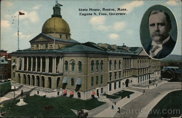 State House - Eugene N. Foss, Governor Boston Massachusetts