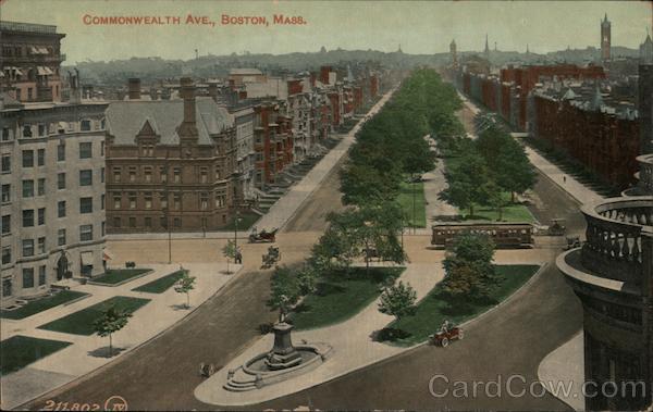 Commonwealth Ave. Boston Massachusetts