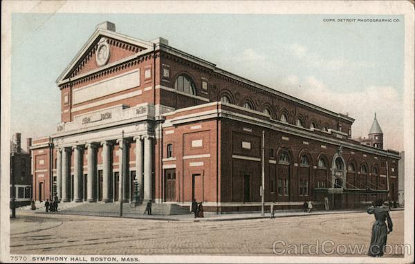 Symphony Hall Boston Massachusetts