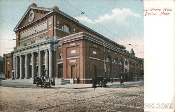 Symphony Hall Boston Massachusetts