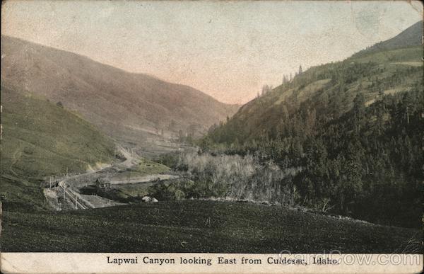 Lapwai Canyon looking East Culdesac Idaho
