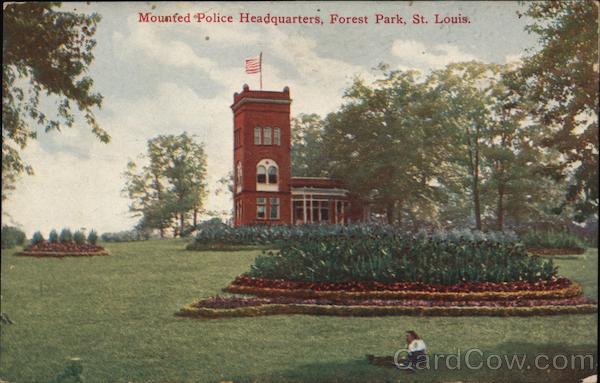 Mounted Police Headquarters, Forest Park St. Louis Missouri
