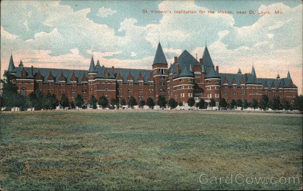 St. Vincent's Instituttion for the Insane St. Louis Missouri