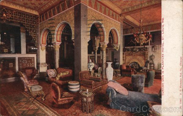 Turkish Den in Planters Hotel St. Louis Missouri