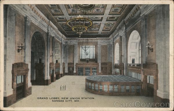 Grand Lobby of the New Union Station Kansas City Missouri