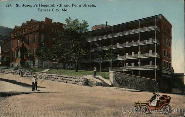 St. Joseph's Hospital, 7th and Penn Streets Kansas City Missouri