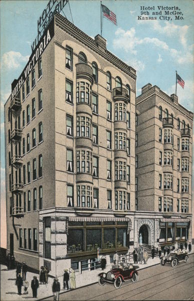 Hotel Victoria, 9th and McGee Kansas City Missouri