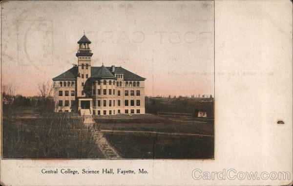 Central College, Science Hall Fayette Missouri