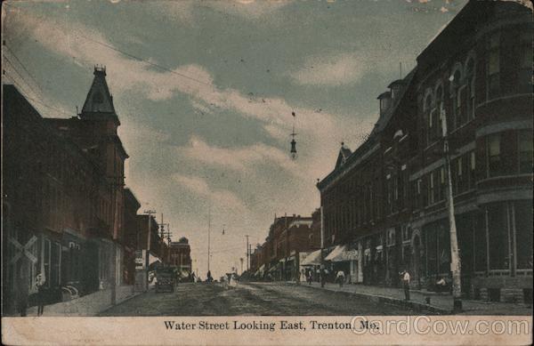 Water Street Looking East Trenton Missouri