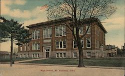 High School Mount Pleasant, IA Postcard Postcard Postcard