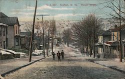 Thayer Street Grafton, WV Postcard Postcard Postcard