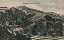Foothills Los Gatos, CA Postcard Postcard Postcard