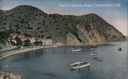 Hotel St. Catherine, Avalon Postcard