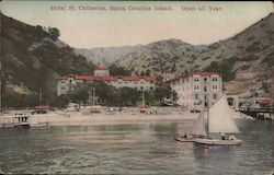 Hotel St. Catherine Santa Catalina Island, CA Postcard Postcard Postcard