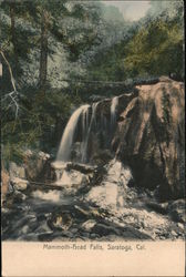 Mammoth Head Falls Saratoga, CA Postcard Postcard Postcard