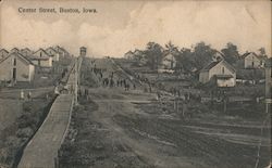 Center Street Postcard